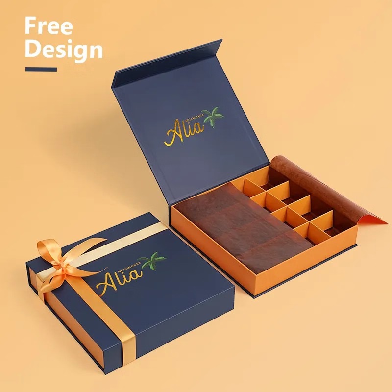 Custom Printed Food Chocolate Packaging Paper Gift Jewelry Box